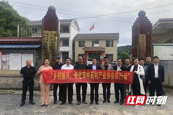 特别的爱给了特别的事——怀化市中药材产业协会助力乡村振兴